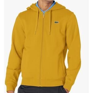 Lacoste Men's Full Zip Fleece Sweatshirt ANTHEMIS 3XL